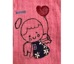 Stickserie Set "Engelchen" mit ITH - Anhänger & Herz